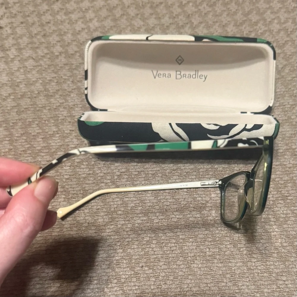 Vera Bradley VBChristina Eyeglasses Emerald Rose